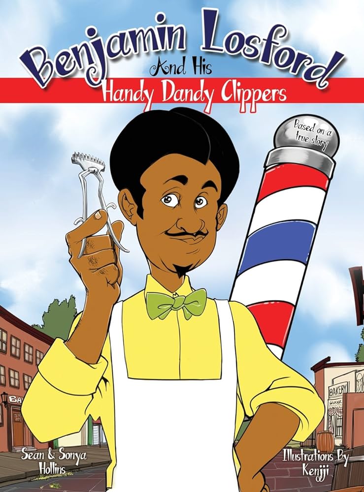 Benjamin Losford with a group of people Benjamin Losford and His Handy Dandy Clippers