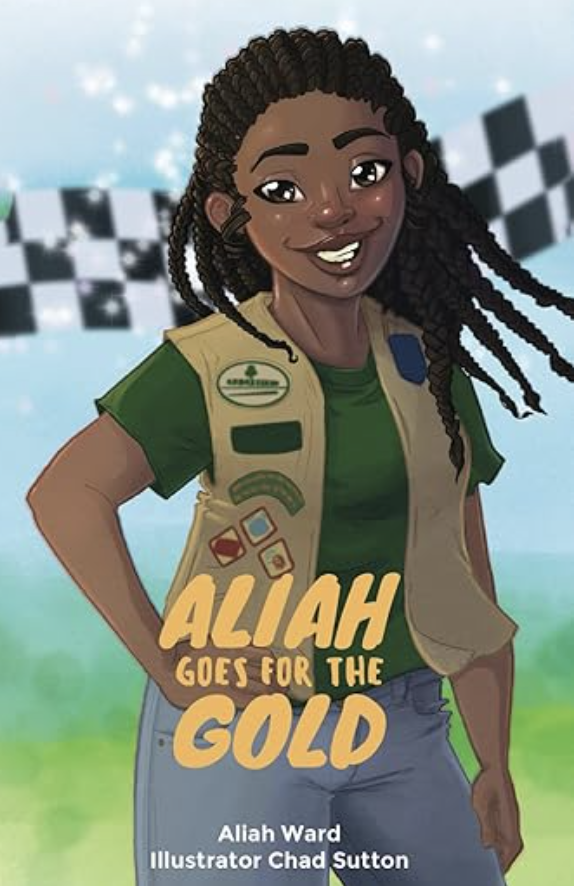 Aliah Goes for the Gold Book cover Aliah Goes for the Gold Book cover
